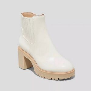 Target off white boots